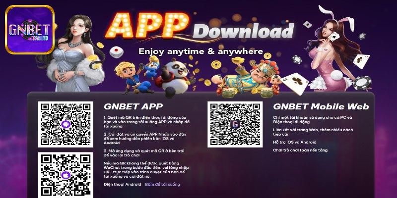 Hướng dẫn tải GNBET trên IOS