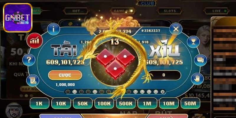 Khái quát về tài xỉu GNBET