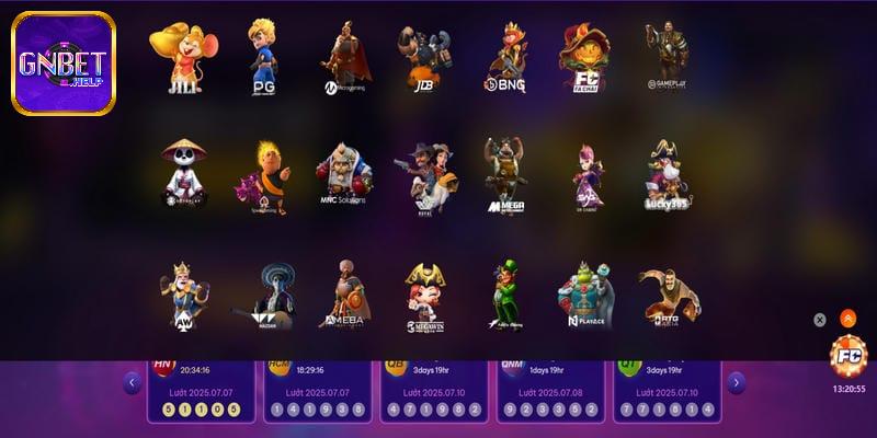 Slot game GNBET hấp dẫn sôi động với khoản jackpot hậu hĩnh 